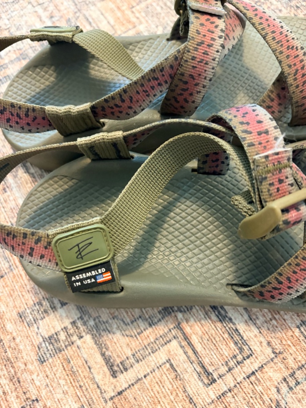 Thomas Rhett Rainbow Trout Chaco’s - Picture 2 of 4